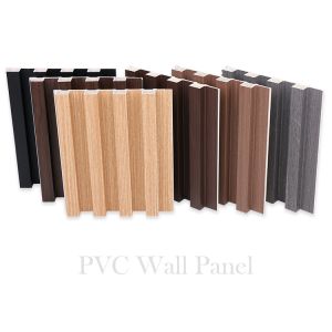 Buy cheap Moth Proof Wood Plastic Grille WPC Fluted Panel Exterior from wholesalers