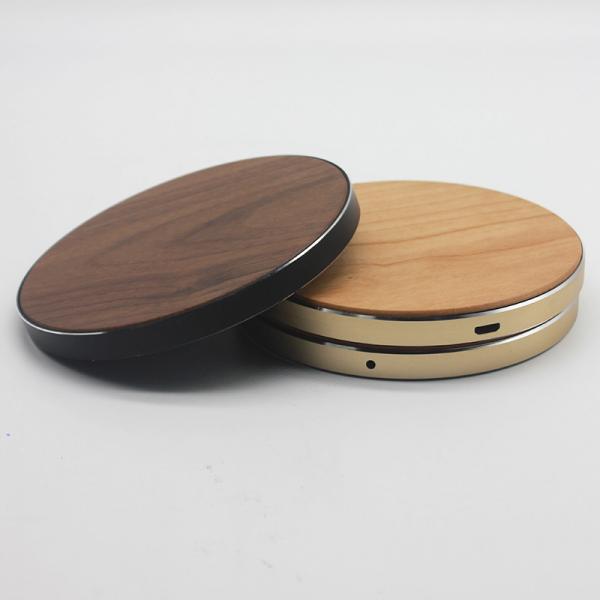 Buy cheap Qi Portable Wireless Wooden Phone Charger , iPhone X Bamboo Wireless Charger from wholesalers
