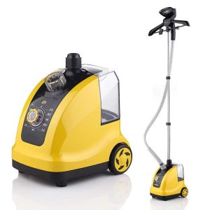 Buy cheap Coated Purple Mini Compact Garment Steamer , Industrial Fabric Steamer With Brush from wholesalers