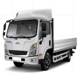 Buy cheap 4.5T 4.15 Meter Single Row Pure Electric Cargo Van EV Fence Transport Vehicle 80.64kWh from wholesalers