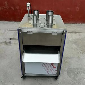Buy cheap Multifunctional Cassava Chips Cutting Machinery Sweet Potato Pear Banana Orange Carrot Pitaya Lemon Fruit Slicer Cutter from wholesalers
