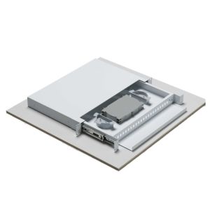 Buy cheap FTTH 24/12 Cores Sc/LC/FC/St Connector Patch Panel Optical Optic Fiber ODF for Network from wholesalers