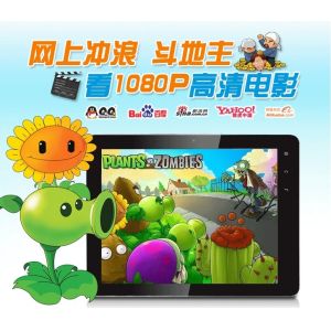 8 inch Capacitive Screen Allwinner A10 1.5GHz CPU, 3D Games Tablet PC Android 4