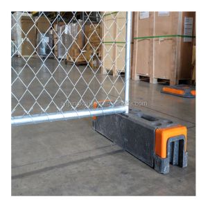 Low Carbon Steel 6*10/6*12 ft Removable Temporary Fence Panels for Temporary