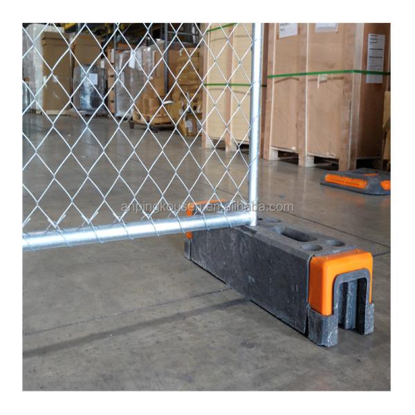 Buy cheap Galvanized Canada Style 8 feet x 10feet Temporary Fence Panel for Construction Site Base from wholesalers
