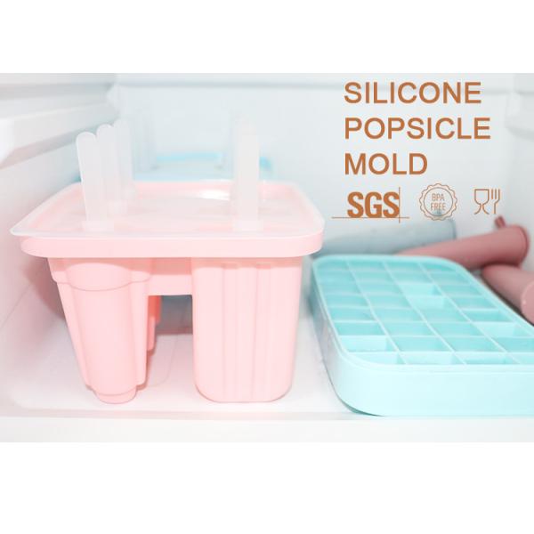Buy cheap Ice Lolly Personalised Silicone Molds Sustainable With Panton Color from wholesalers