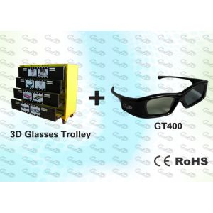 Buy cheap OEM 3D Package Black 3D Glasses with Trolley product