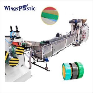 Buy cheap Plastic PET Polyester Strapping Strap Band Belt Manufacturing Making Extrusion Machine from wholesalers