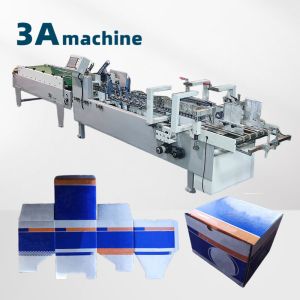 Buy cheap Side Glue Folding Way 6*1*1.35M Folder Gluer Machine for Fast Box Folding and Gluing from wholesalers