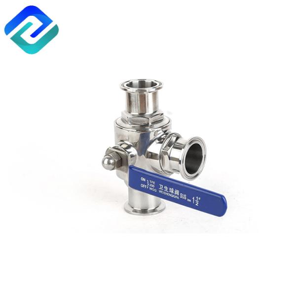 Buy cheap Sanitary Quick Installed Manual Pneumatic Casting Ball Valve from wholesalers