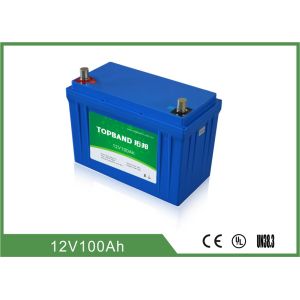Buy cheap Topband Lithium Phosphate Battery 12V 100Ah With High Larger Terminals from wholesalers