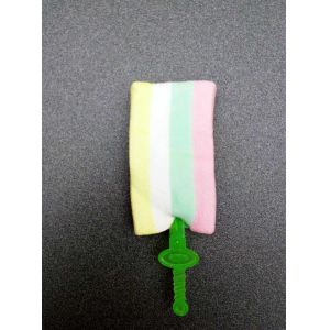 Buy cheap 14g Popsicle Fruity Soft Candy Marshmallow With Mini Rainbow Stick from wholesalers