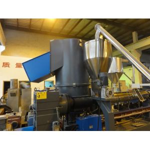 Durable Plastic Pelletizing Machine Plant , HDPE LDPE Waste Plastic Recycling