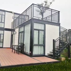 Buy cheap Zontop  Luxury 40 Feet Stackable Flat Pack Foldable Tempered Glass Detachable  Portable Modern Container House from wholesalers