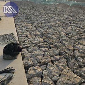 Buy cheap Galvanized Iron Wire Mesh Gabion Basket product