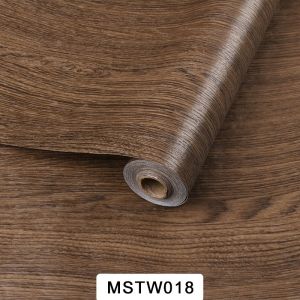 Buy cheap Commerce 10m Length Gray Color 3D Wood Grain Adhesive Wall Stickers Wallpaper Easy to Install from wholesalers