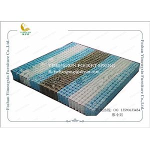 Buy cheap King Size Mattress Making Pocket Spring Unit With Non Woven Fabric Cover from wholesalers