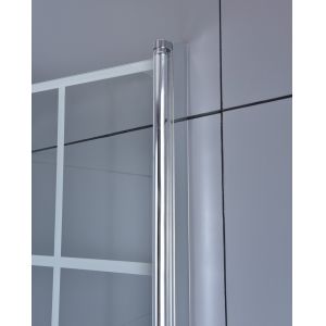 Buy cheap Clear Glass 800x1400mm Pivot Shower Screen 6mm from wholesalers