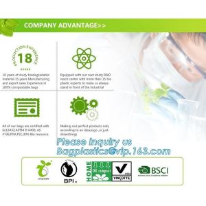 Buy cheap 100% Biodegradable Compostable shopping bags, BSCI certified factory/100% biodegradable compostable checkout bags from wholesalers