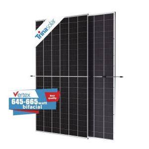 Buy cheap TSM Solar DEG21C.20 Solar Panels 645W 650W 660W 665W Module Dual Glass Bifacial Vertex from wholesalers