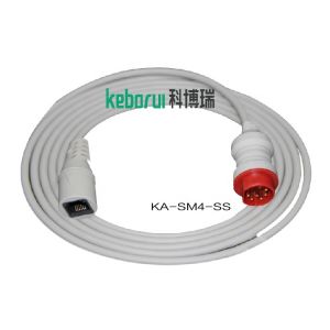 Buy cheap IBP adapter cable compatible Siemens Monitor to Smiths  transducer from wholesalers