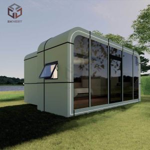 Buy cheap One Bedroom Apple Capsule House Prefabricated Pod 12KW Customized from wholesalers