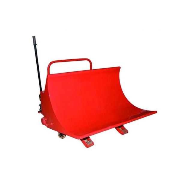 Quality Commonly used Manual Fabric Warp Beam doffing Trolley for sale