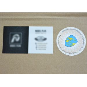 Buy cheap White Custom Eggshell Stickers , Customized Security Labels Stickers from wholesalers