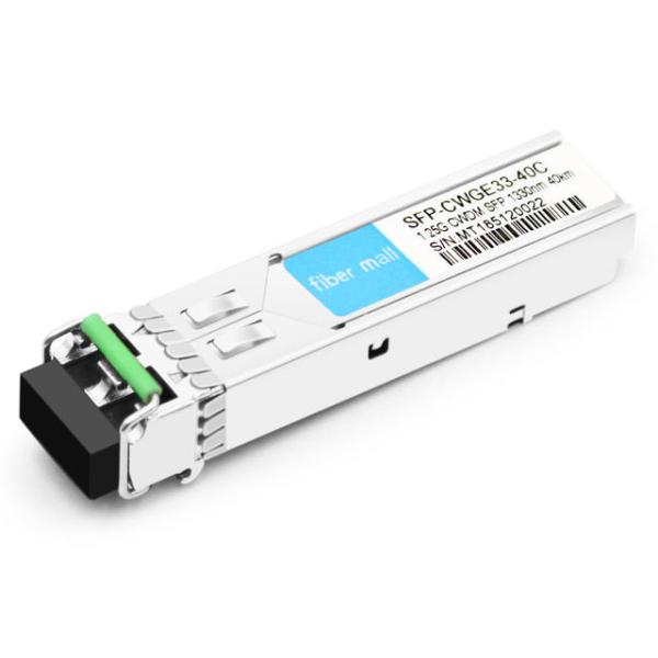 Quality Extreme CWDM-SFP-1330 Compatible 1.25G CWDM SFP 1330nm 40km LC SMF DDM Transceiver Module for sale