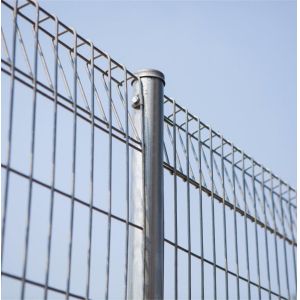 Buy cheap Galvanized Roll Top And Bottom BRC Fence Panel With 50× 150mm from wholesalers