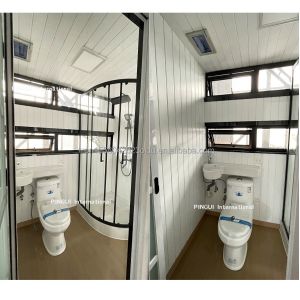 Buy cheap Galvanized Steel Bending 180g Prefabricated House 20ft Steel Structure Sunshine House with Garden and Wooden Mobile Design from wholesalers