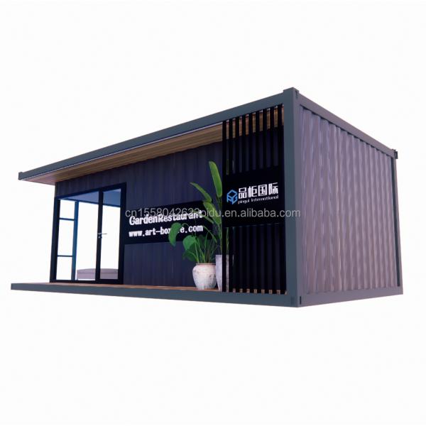 Container Houses Prefabricated Casas Customized Color Wooden Glass Sunroom House Prefab Container Homes