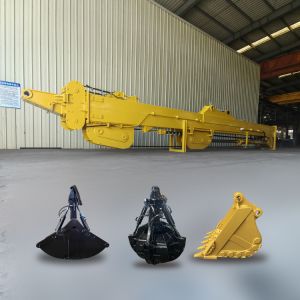 Buy cheap BS900 Excavator Telescopic Arm With 30M Digging Depth And Hydraulic Cylinder Control System from wholesalers
