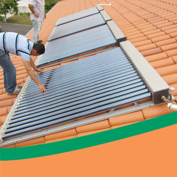 Buy cheap 25 Tubes Non Pressurized Solar Water Heater Project Roof Solar Collector from wholesalers