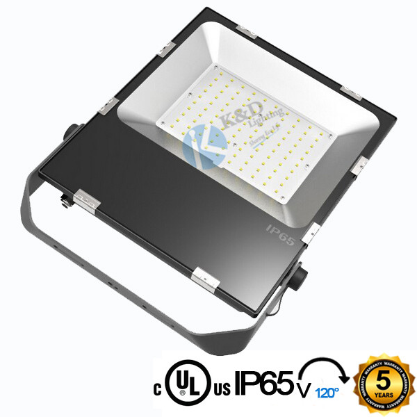 Buy cheap High Power 100w LED Floodlight Wall Mounted Type With Toughened Glass from wholesalers