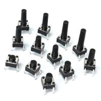 China 6x6 Series Tact Switch 4 Pin SPST Push Button Normally Open Tact Switch for sale