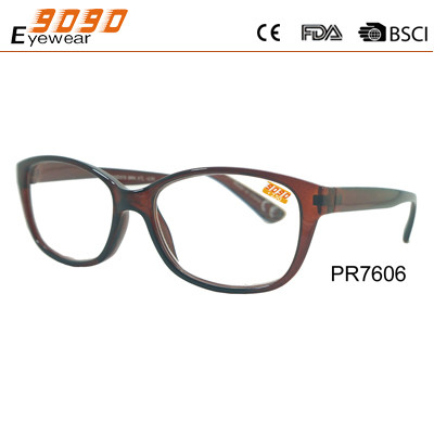 Buy cheap New design retro reading glasses ,made of PC ,plastic hinge,suitable for women and men from wholesalers