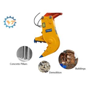 Buy cheap Durable Excavator Spareparts Hydraulic Shear Crusher And Pulverizer from wholesalers