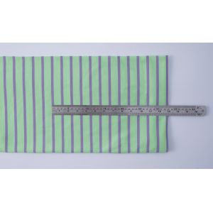 Soft And Breathable Good Texture And Pure Cotton Striped Knit Fabric For T-Shirt
