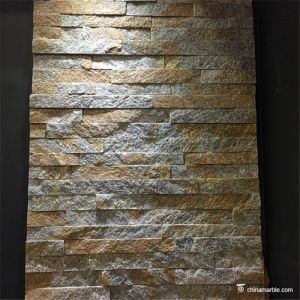 Rust Quartzite Stone Veneer Mini Panel , Cultured Stone Quartzite Ledger Panel