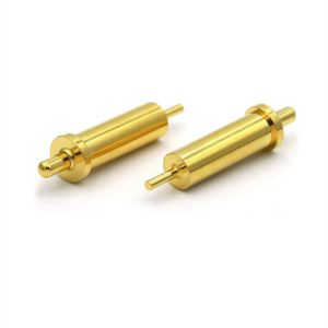 High Precision Brass C6801 Pogo Pin Connector Spring Loaded Dip Type Gold Plated