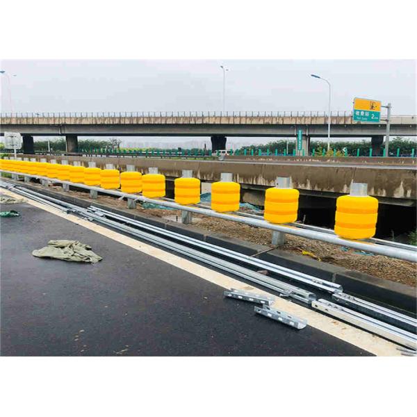 Quality Highway Protective Rolling Guardrail Safety Roller Barriers for Road for sale