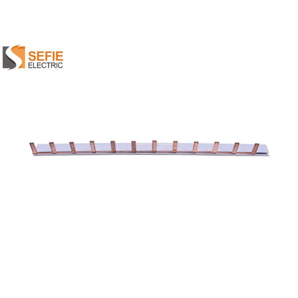Buy cheap Fork Type Electrical Copper Bus bar Circuit Breaker Busbar Fire Resistant Material from wholesalers