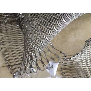 Buy cheap High Quality Pool Iron Fence Mesh Flexible Stainless Steel Wire Rope Zoo Mesh Fenc USA Fencing Mesh from wholesalers