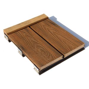 Buy cheap Car Bearing Outdoor Composite Decking , Recycled WPC Composite Decking from wholesalers