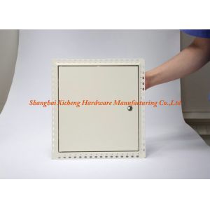 Quick Install White Steel Hatch / Metal Ceiling Access Panels With Bead And Key