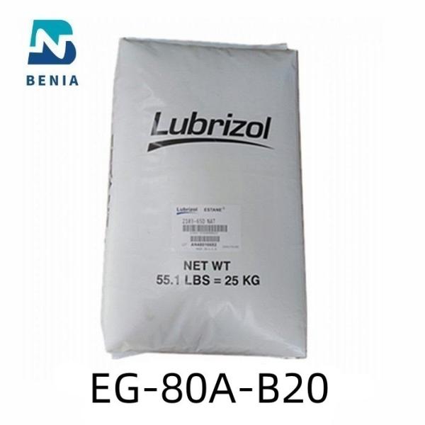 Quality Lubrizol TPU Tecoflex EG-80A-B20 TPU EG-80A-B20 Thermoplastic Polyurethanes Resin In Stock for sale