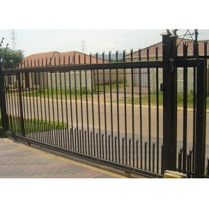 Buy cheap Horizontal Steel Automatic Driveway Gates Remote Control For Industrial Park from wholesalers