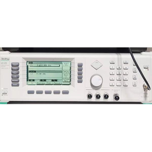 Anritsu 68169b synthesized sweep generator, 10 mhz to 40ghz microwave signal