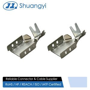 Buy cheap USB 2.0 AM Three-Piece Front Shell Connector | OD4.5 Cable Clamp | Pin Wire Electrical Terminal Connector for PCB & Cable Assembly product